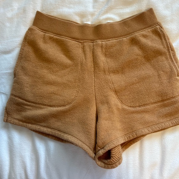 (2 pairs) Airyterry Stitched-Pocket Sweatshorts - Picture 2 of 7